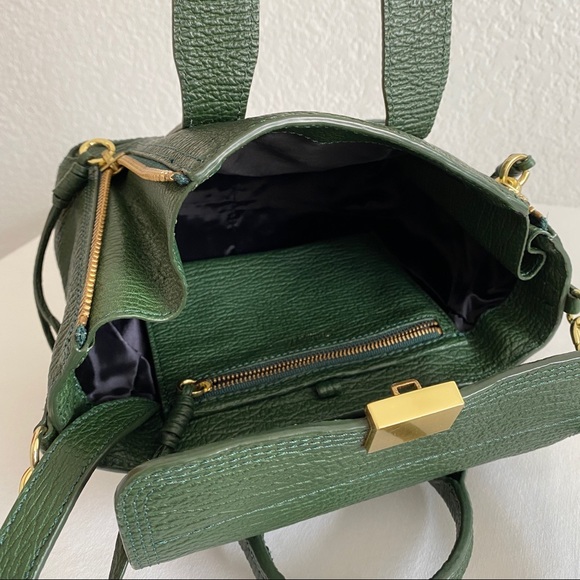 3.1 Phillip Lim Mini Pashli Satchel Jade Green - Picture 8 of 13